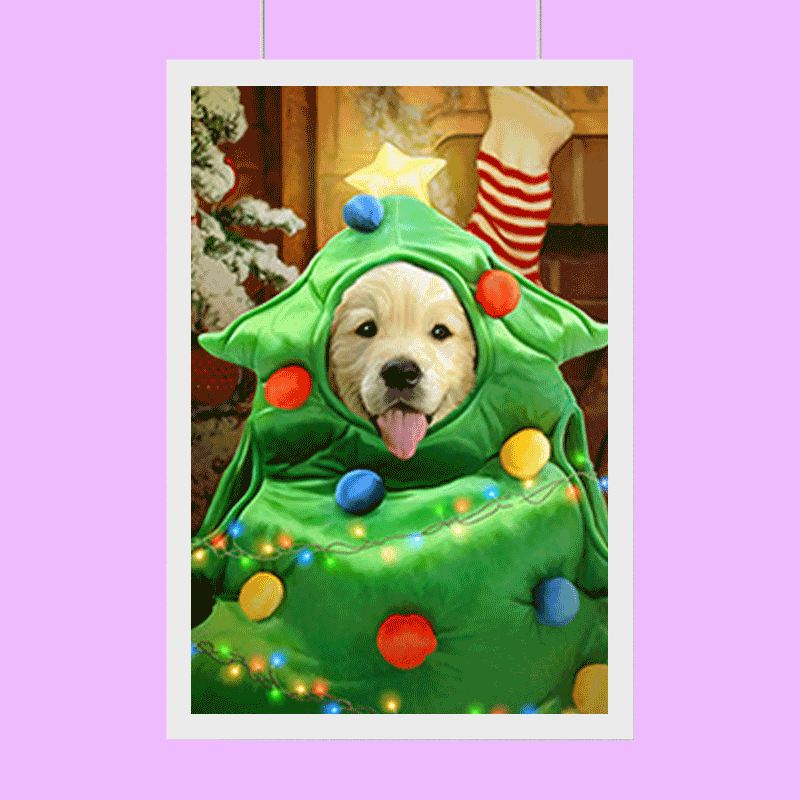 The Fluffy Christmas Tree